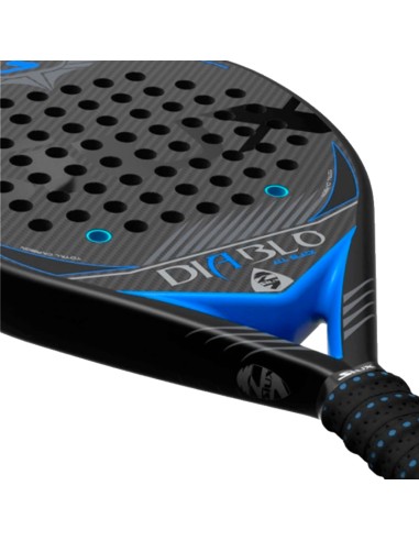 SIUX DIABLO GANZ SCHWARZ AZUL | Padelschläger