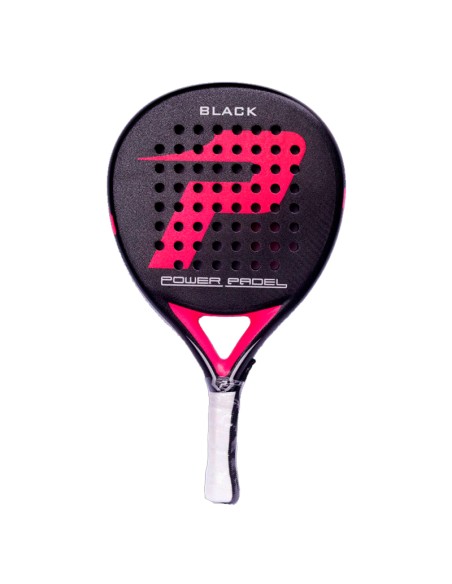 POWER PADEL SCHWARZ PINK ROUGE | Paddle-Schläger