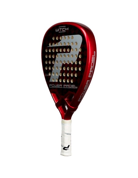 POWER PADEL WITCH ROUGE MÉTALLIQUE | Raquettes de padel