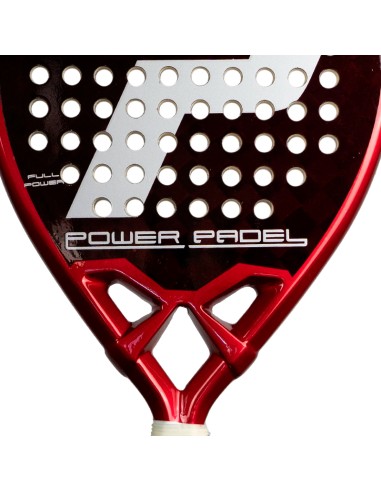 POWER PADEL WITCH ROUGE MÉTALLIQUE | Raquettes de padel