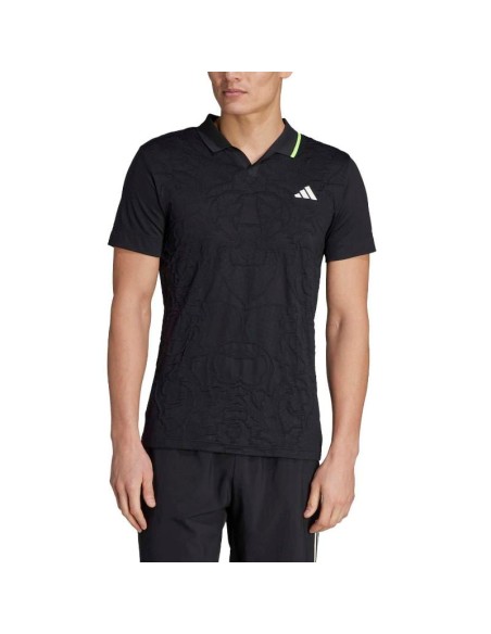 ADIDAS AEROREADY FREELIFT PRO 2023 POLO BLACK | padel clothing