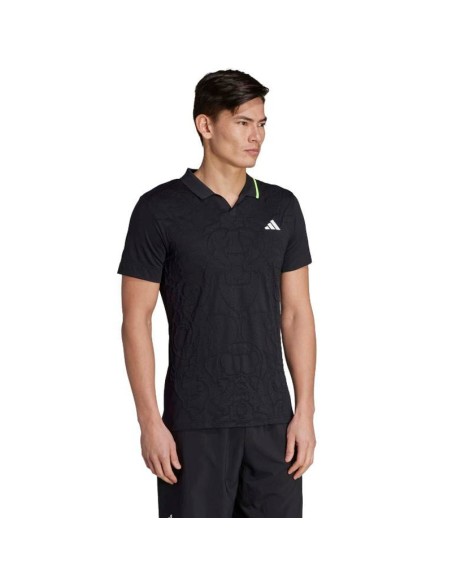 POLO ADIDAS AEROREADY FREELIFT PRO 2023 NEGRO | Ropa de pádel