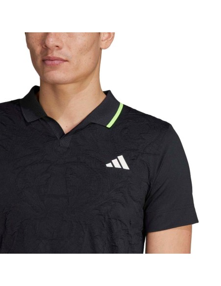 POLOSHIRT ADIDAS AEROREADY FREELIFT PRO 2023 SCHWARZ | Paddelkleidung
