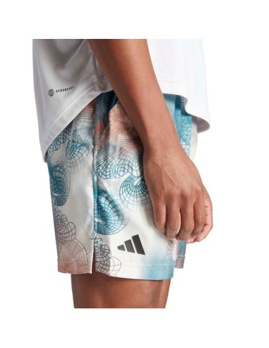 Shorts Adidas Ergo Impresso Branco 2023