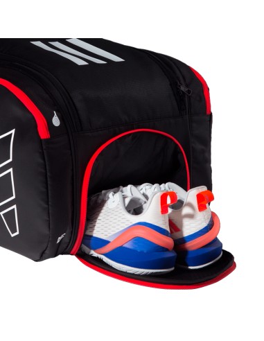 Adidas MULTIGAME 3.2 Black-red padel racket bag | Padel bags and ba...