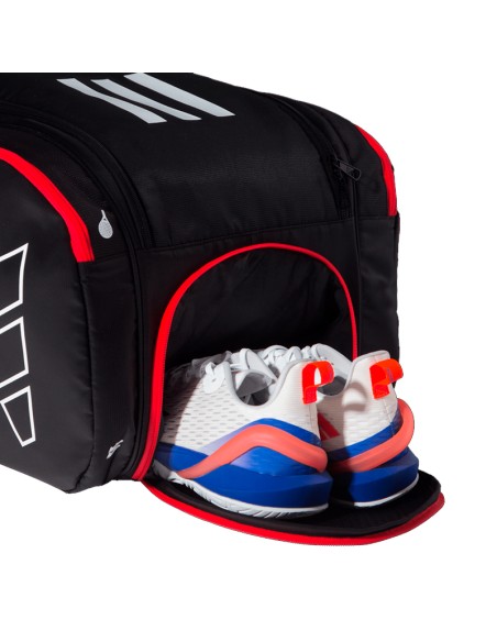 Adidas MULTIGAME 3.2 Black-red padel racket bag | Padel bags and ba...