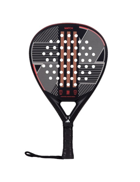 Adidas Match 3.3 Black-red 2024 | Paddle rackets