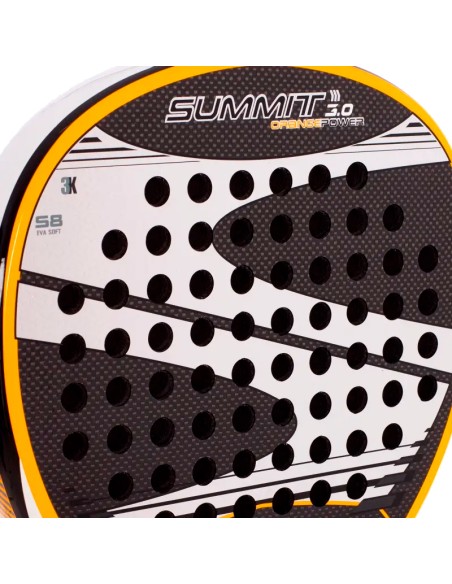 Casque Softee Summit 3.0 Orange Power 2024 | Raquettes de padel