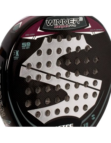 Softee Winner Pro Maroon 2024 | Raquetes de paddle