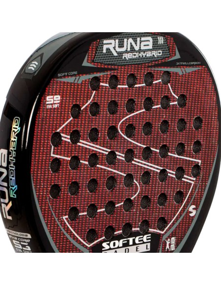 Softee Runa Red Hybrid 2024 | Racchette da paddle