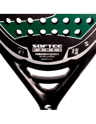 Softee Raze Evolution Verde Carbono 2024 | Raquetes de paddle