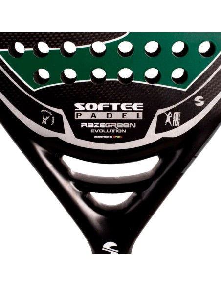 Softee Raze Evolution Green Carbon 2024 | Paddle-Schläger