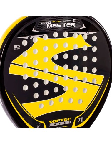 Softee Pro Master Evolution Amarelo 2024 | Raquetes de paddle