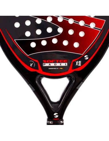 Softee Pro Master Evolution Rouge 2024 | Raquettes de padel
