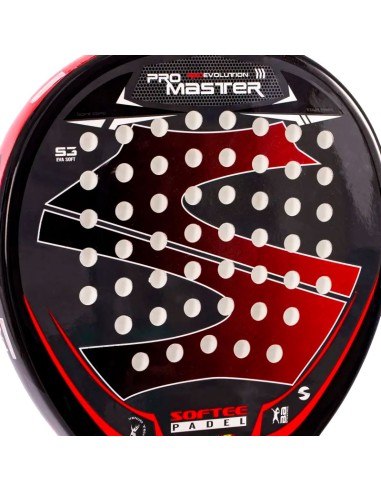 Softee Pro Master Evolution Rosso 2024 | Racchette da paddle