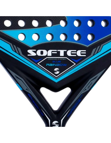 Softee Potenza Rainbow Blue 2024 | Racchette da paddle