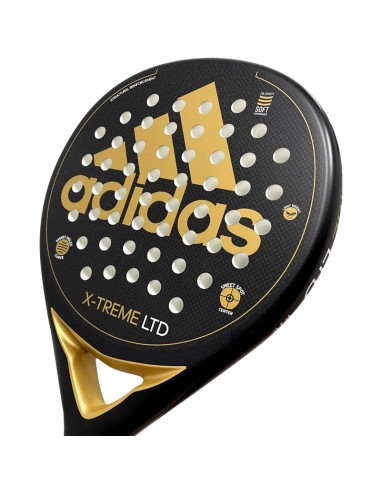 Adidas X-Treme LTD Preto e Dourado | raquetes padel
