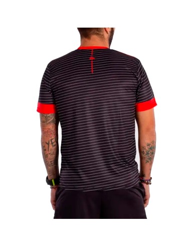 T-shirt noir anniversaire Vibora King Cobra X | Vêtements de padel