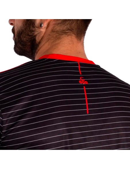 Maglietta nera anniversario Vibora King Cobra X | Abbigliamento da Padel