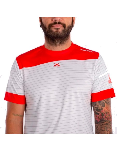 Camiseta Vibora King Cobra X Anniversary Branca | Roupas de padel