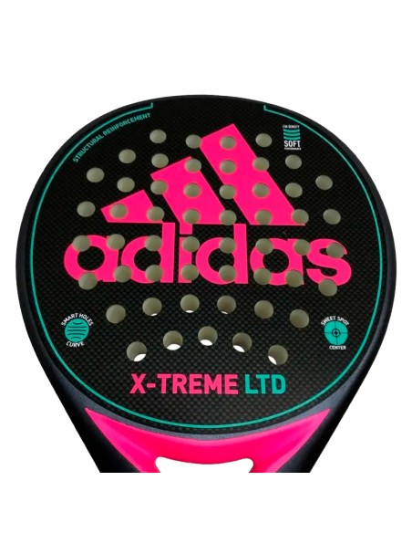 Adidas X-Treme Noir et Rose | Raquettes de padel