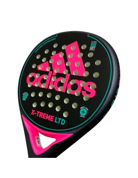 Adidas X-Treme Nero e Rosa | Racchette da padel
