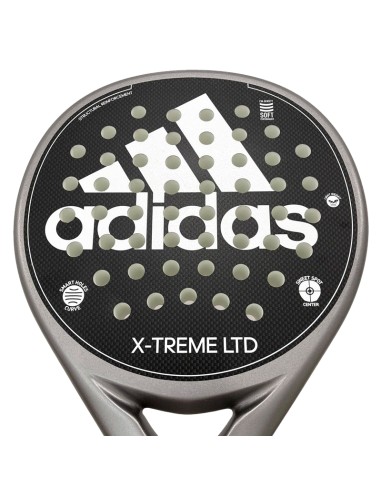 Adidas X-Treme Silber & Weiß | Padelschläger