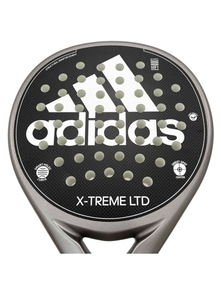 Adidas X-Treme Silber & Weiß | Padelschläger
