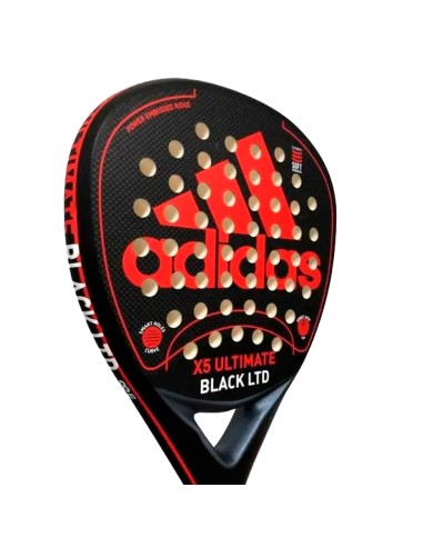 Adidas X5 Ultimate - Schwarz | Paddle-Schläger