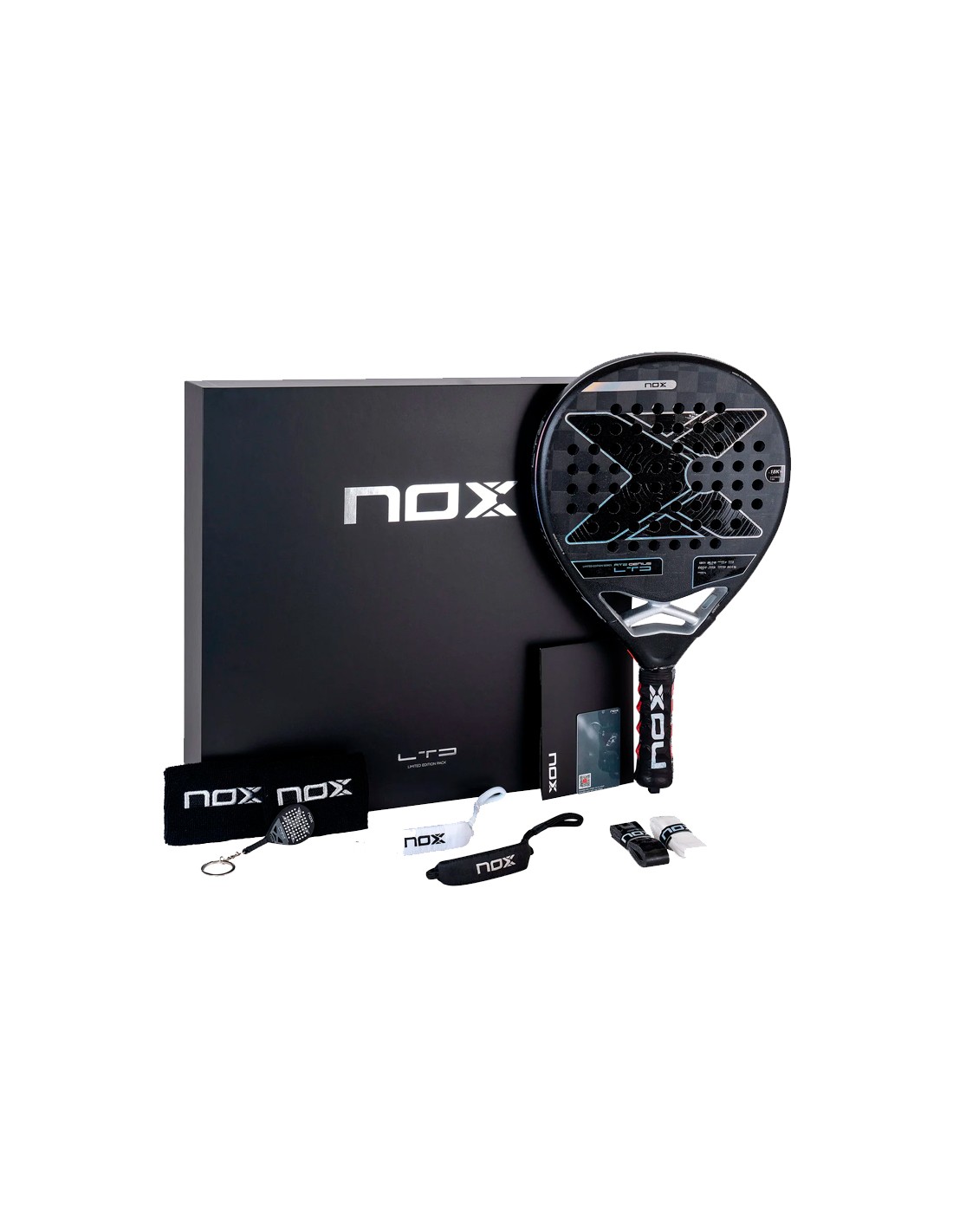 NOX X-ONE Raqueta de Padel Black/Grey 