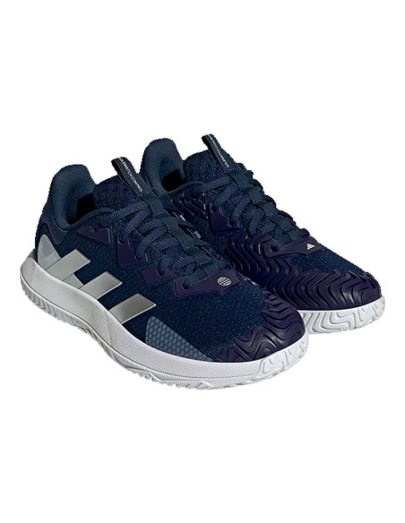 Adidas SoleMatch Control Blaue Turnschuhe | Padel-Schuhe