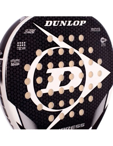 Dunlop Express Schwarz & Weiß | Paddle-Schläger