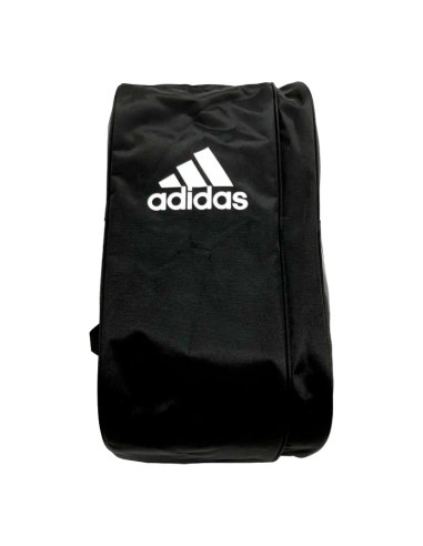 Bolsa para raquete Adidas Control CRD preta e branca | Bolsas e mochilas para raquetes