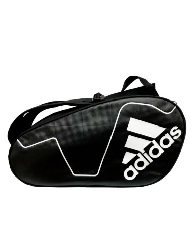Bolsa para raquete Adidas Control CRD preta e branca | Bolsas e mochilas para raquetes