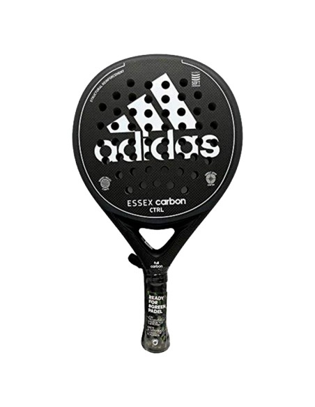 Adidas Essex STRG Schwarz & Weiß | Paddle-Schläger