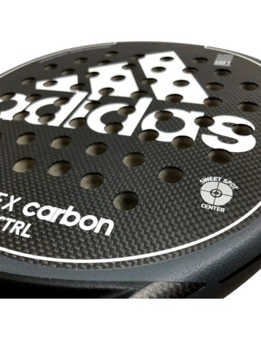 Adidas Essex STRG Schwarz & Weiß | Paddle-Schläger