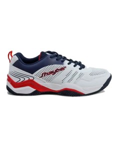 Jhayber White-Blue Sneakers | Padel Sneakers