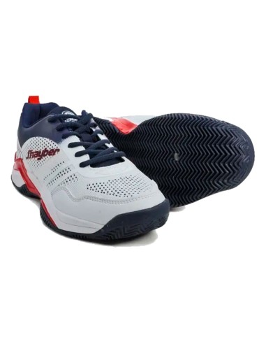 Jhayber weiß-blaue Turnschuhe | Padel-Schuhe