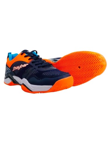 Orange-blaue Jhayber-Sneakers | Padel-Schuhe