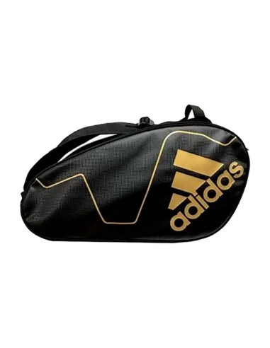 Adidas black and gold bag online