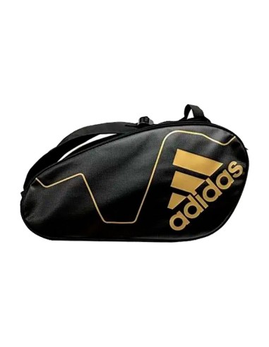 Adidas Control CRD Schlägertasche in Schwarz und Gold | Schlägertaschen und Rucksäcke