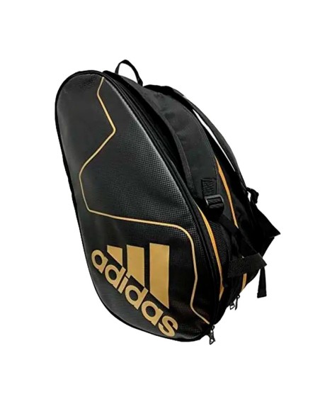 Adidas Control CRD Schlägertasche in Schwarz und Gold | Schlägertaschen und Rucksäcke