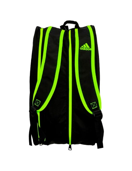 Adidas Control Black-Lime Racquet Bag | Racquet Bags & Backpacks