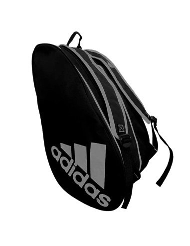 Adidas Control Black Silver padel racket bag Padel bags and backp