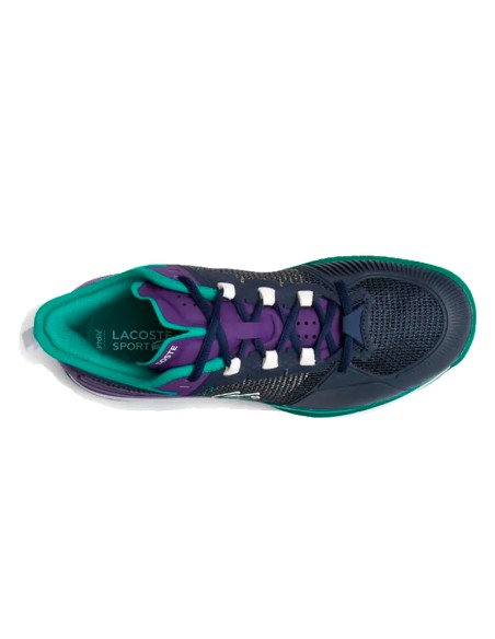 Lacoste AG-LT 21 Ultra Blau-Grüne Sneakers | Padel-Schuhe