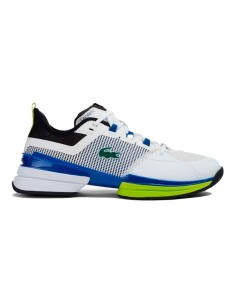 Tênis Lacoste AG-LT 21 Ultra Branco-Azul | Sapatos de padel