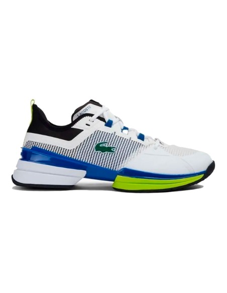 Lacoste AG-LT 21 Ultra Weiß-Blau Sneakers | Padel-Schuhe