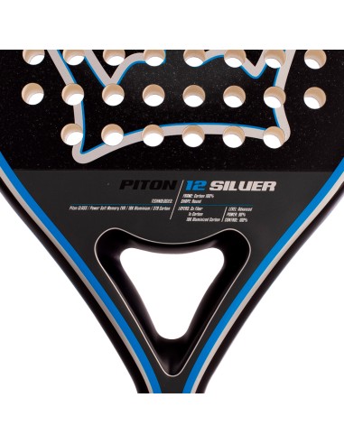 Black Crown Piton 12K Silver 2024 | Padel rackets Padel rackets