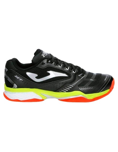 Joma Set 2201 Noir Jaune Fluo | Chaussures de padel