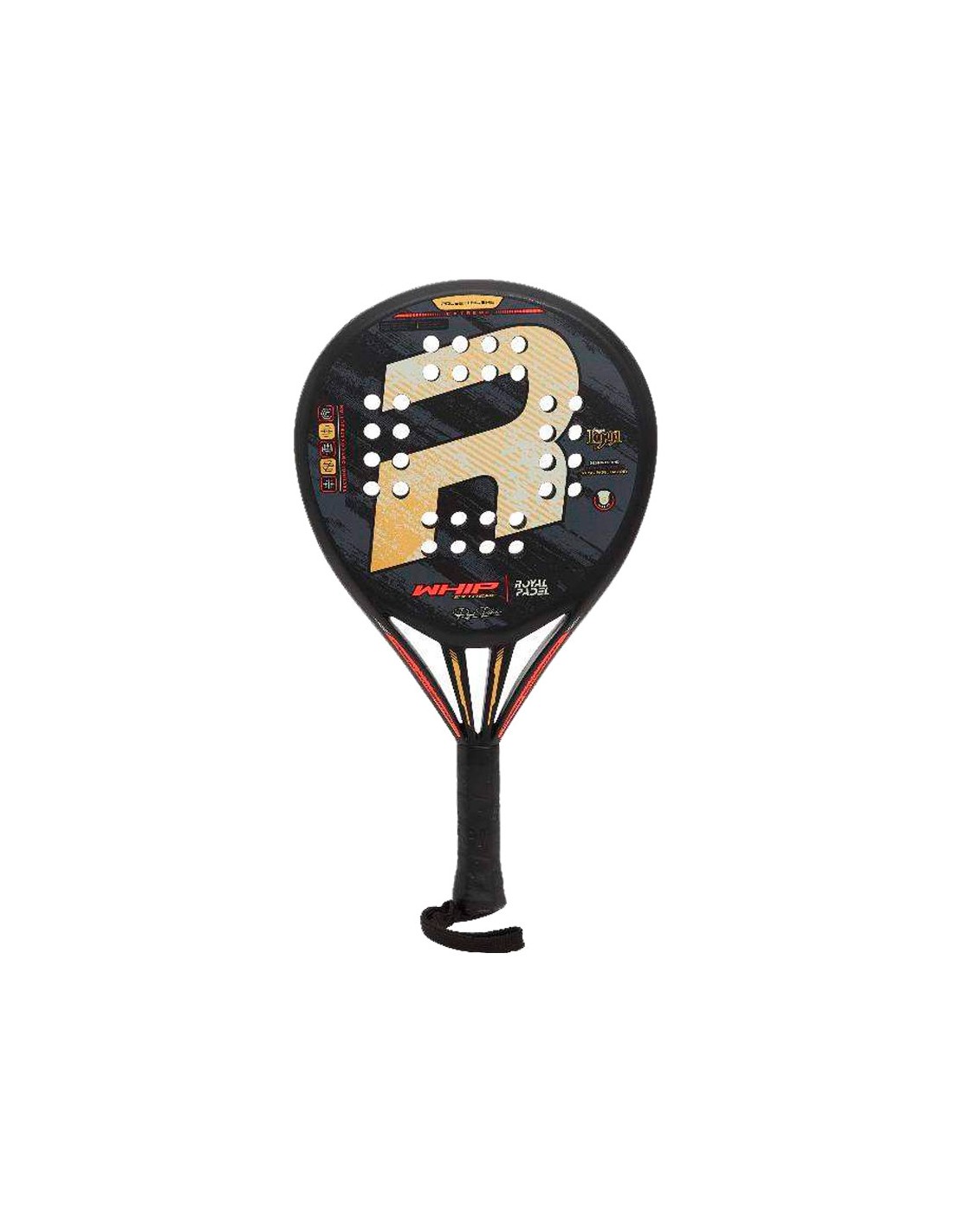 Royal Padel Whip Extreme Polyethylene 2024 | Padel rackets Padel ra...